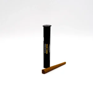 Sour Chem hemp flower pre rolls crafted from aromatic CBD hemp flower with dense trichomes